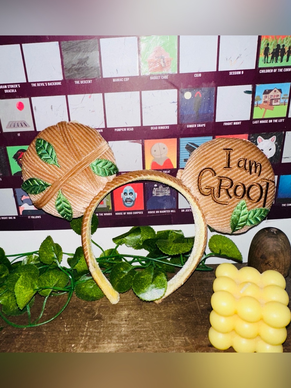 Disney Parks Marvel I Am Groot Guardians of the Galaxy Mickey Ears - Picture 2 of 4